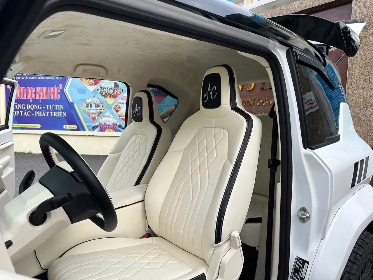 Chi tiết bọc ghế VinFast VF3