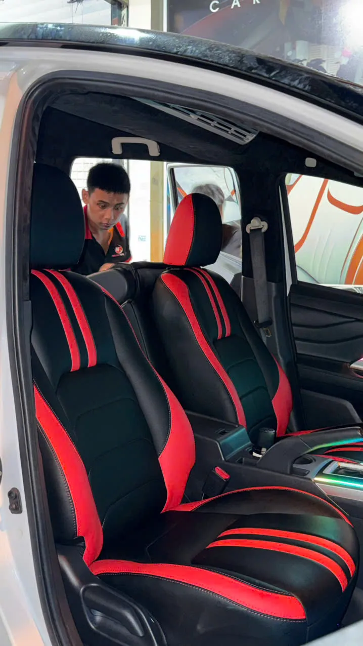 Chi tiết bọc ghế Mitsubishi Xpander